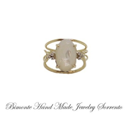 "Bianca"Coral Ring