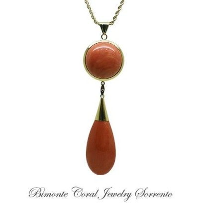 "Magnifica"Coral Necklace