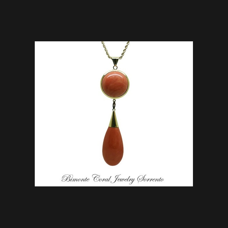 "Magnifica"Coral Necklace