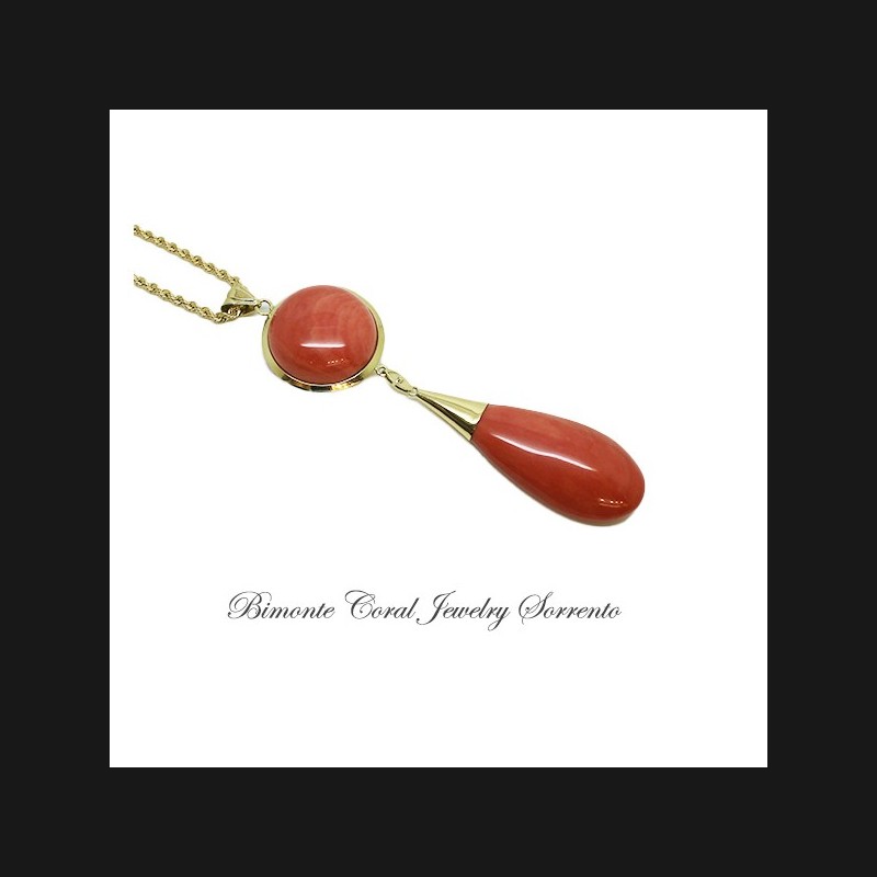 "Magnifica"Coral Necklace