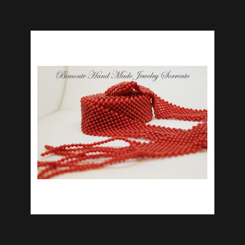 Red Italian Coral SCARF