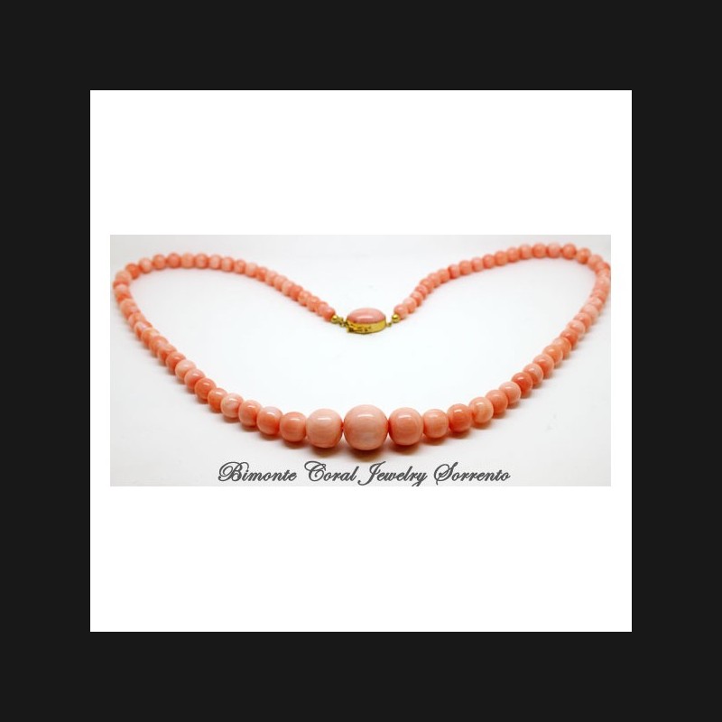 "Rosaduntempo" Pink Coral Necklace