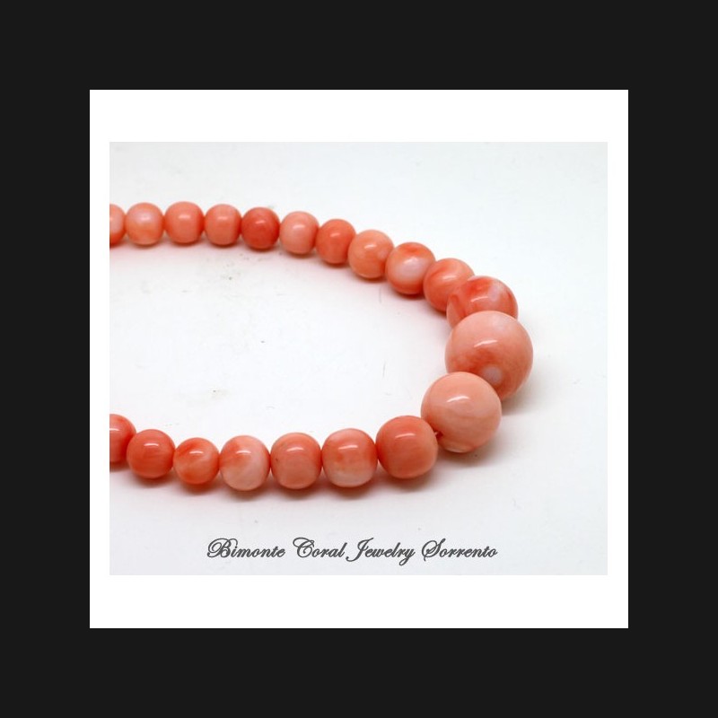 "Rosaduntempo" Pink Coral Necklace