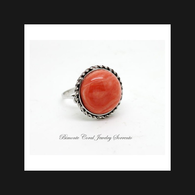 "BonBon" Coral Ring
