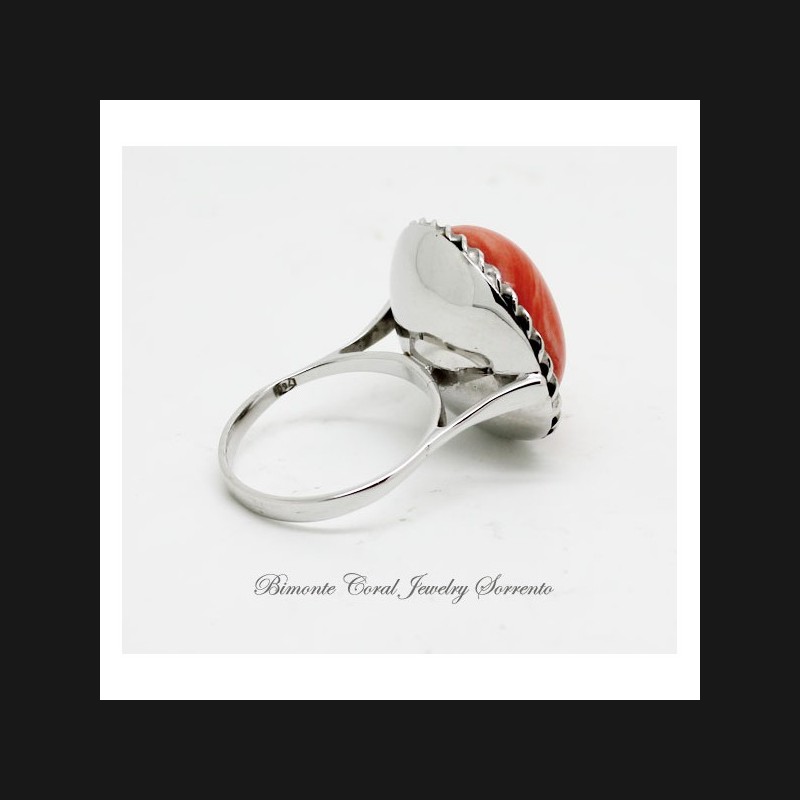 "BonBon" Coral Ring