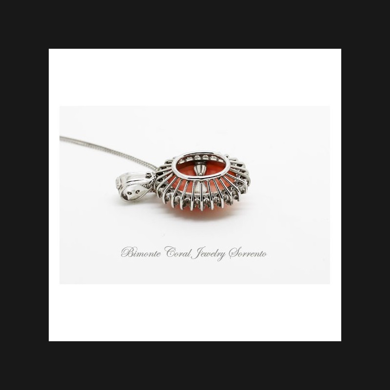 " Rosetta" Pink Coral Necklace