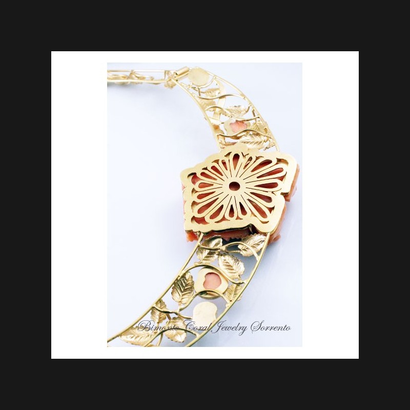 "Adam and Eve" Coral Necklace