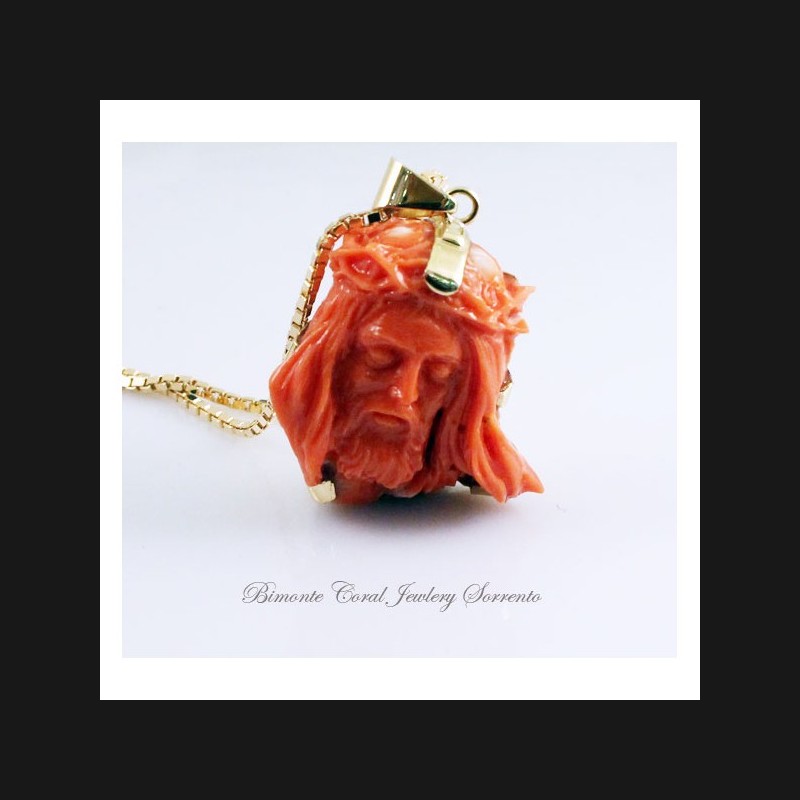 "Ecce Homo" Coral Necklace