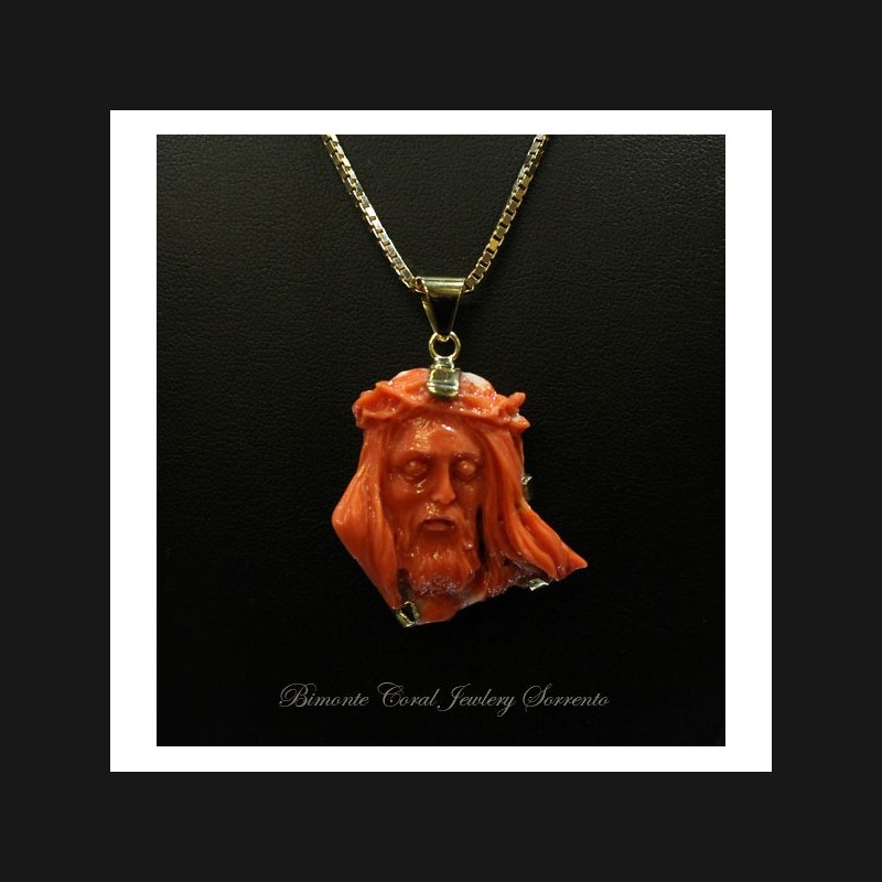 "Ecce Homo" Coral Necklace
