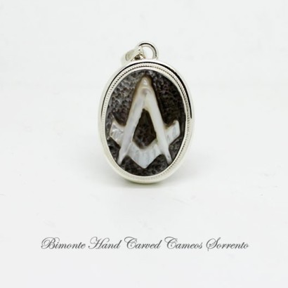 "Freemason" Cameo Pendant