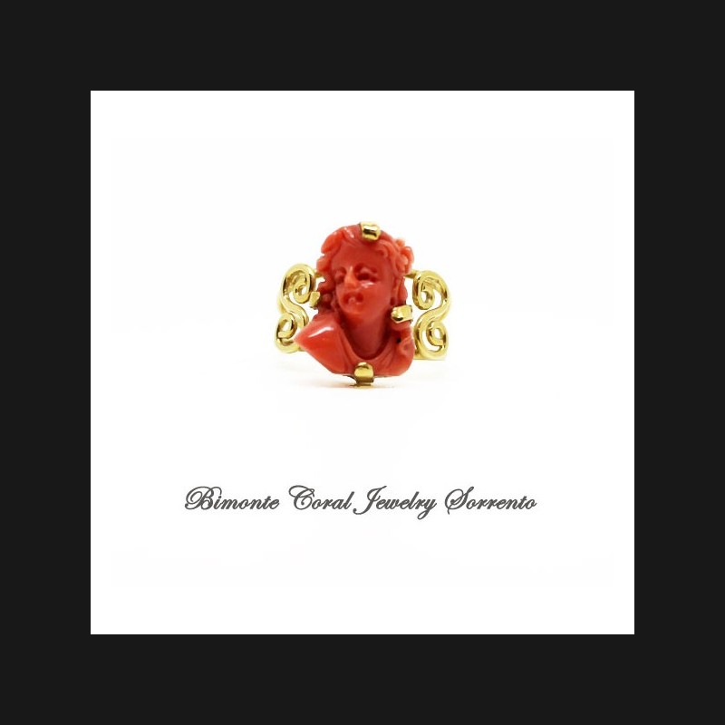 "Flò" Coral Ring