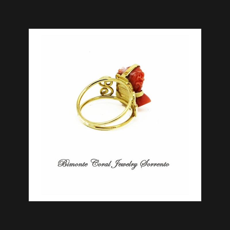 "Flò" Coral Ring