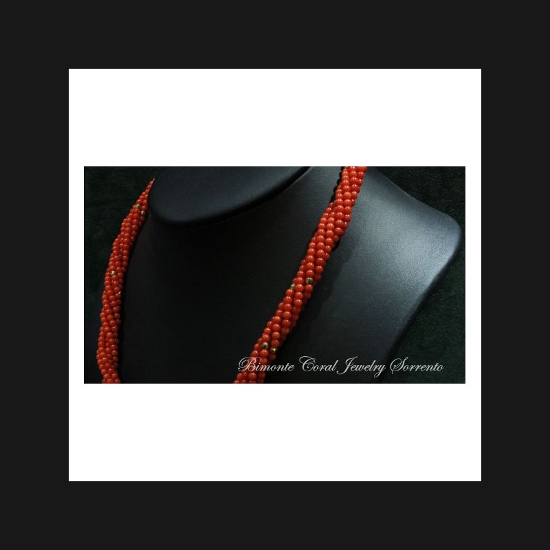 "Stelle" Coral Necklace