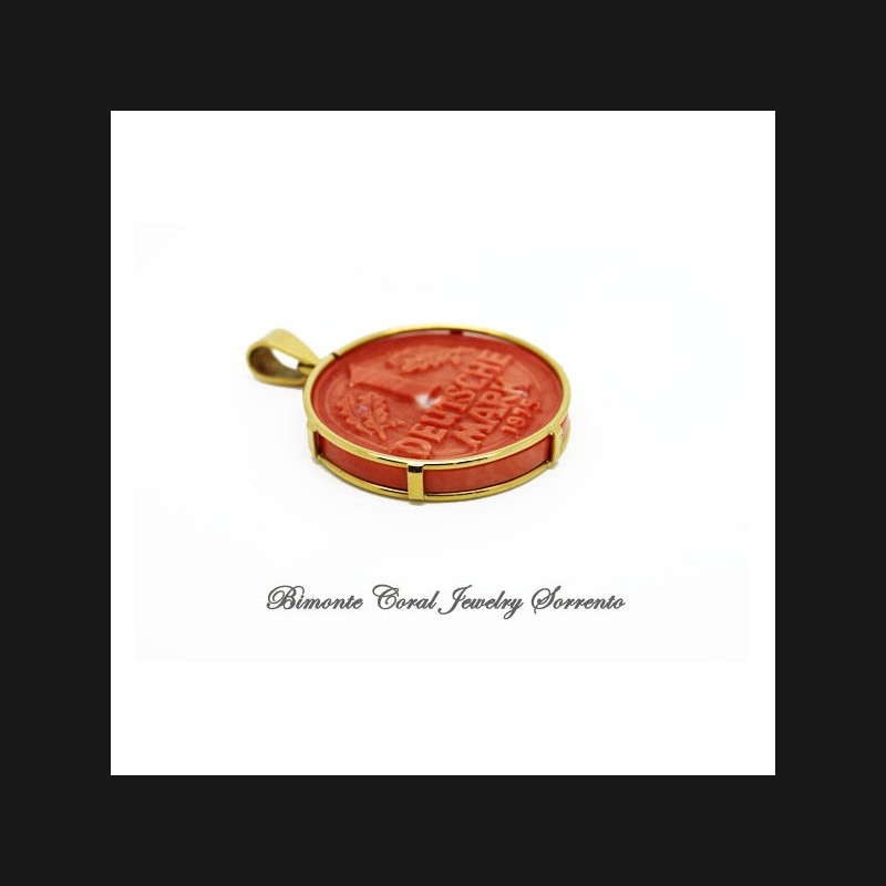 Deutsche Mark Coral Pendent