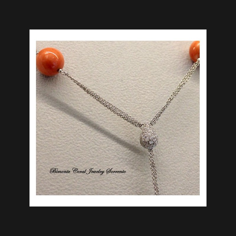 "Liberty" Coral Necklace