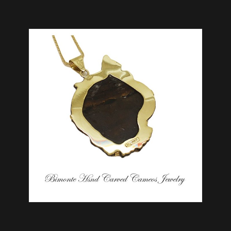 "Memento Mori" Cameo Necklace