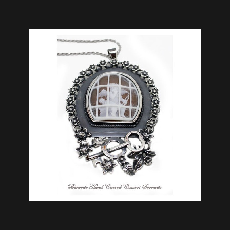 "My Love is Yours" Cameo Necklace