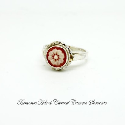 "The Flower of Joy" Cameo Ring