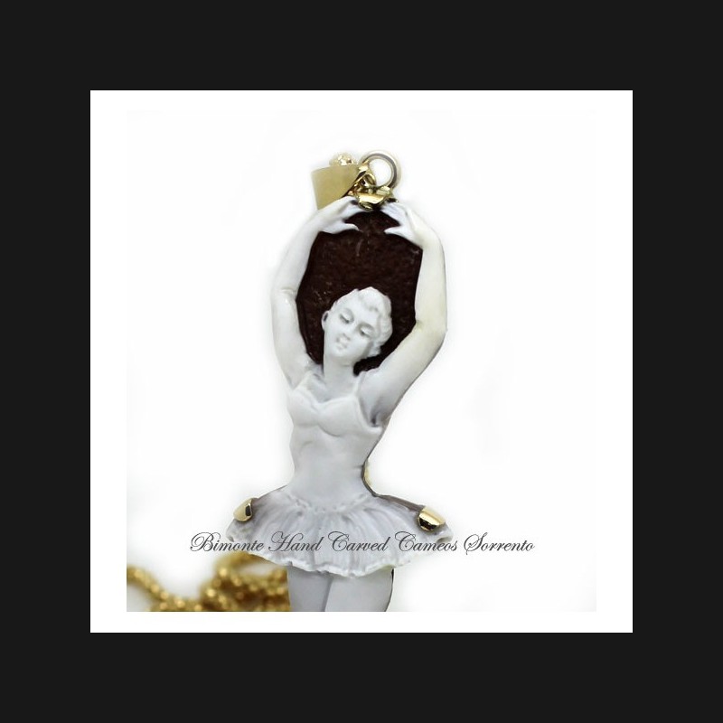 "Ballerina" Cameo Necklace