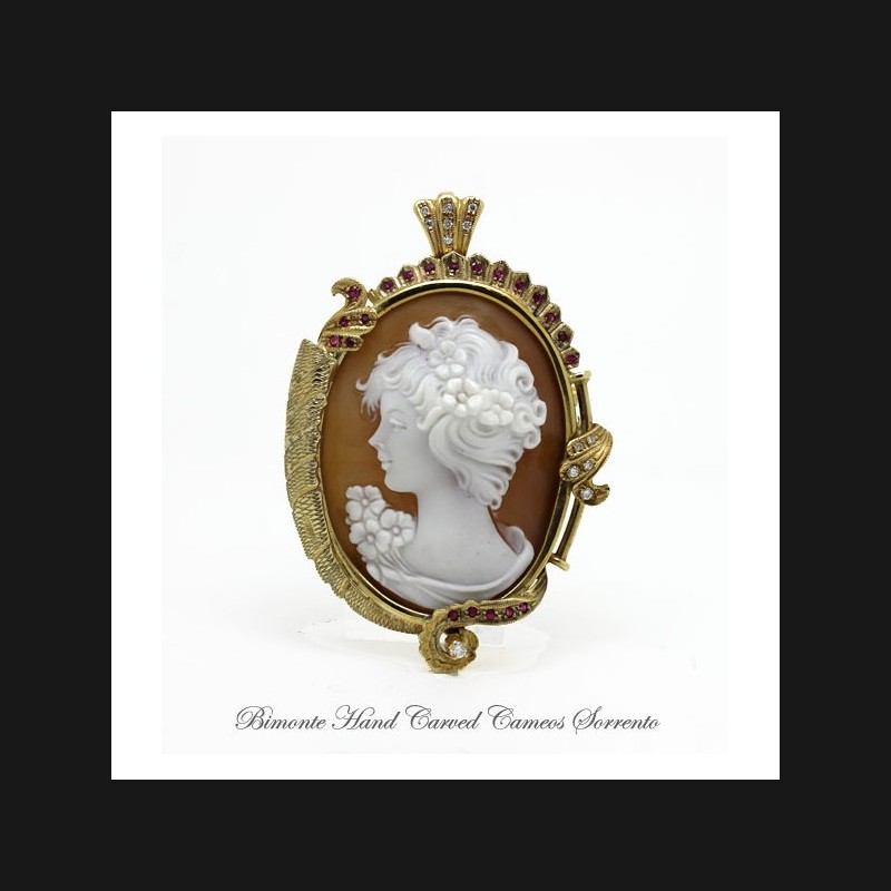 "Rubina" Cameo