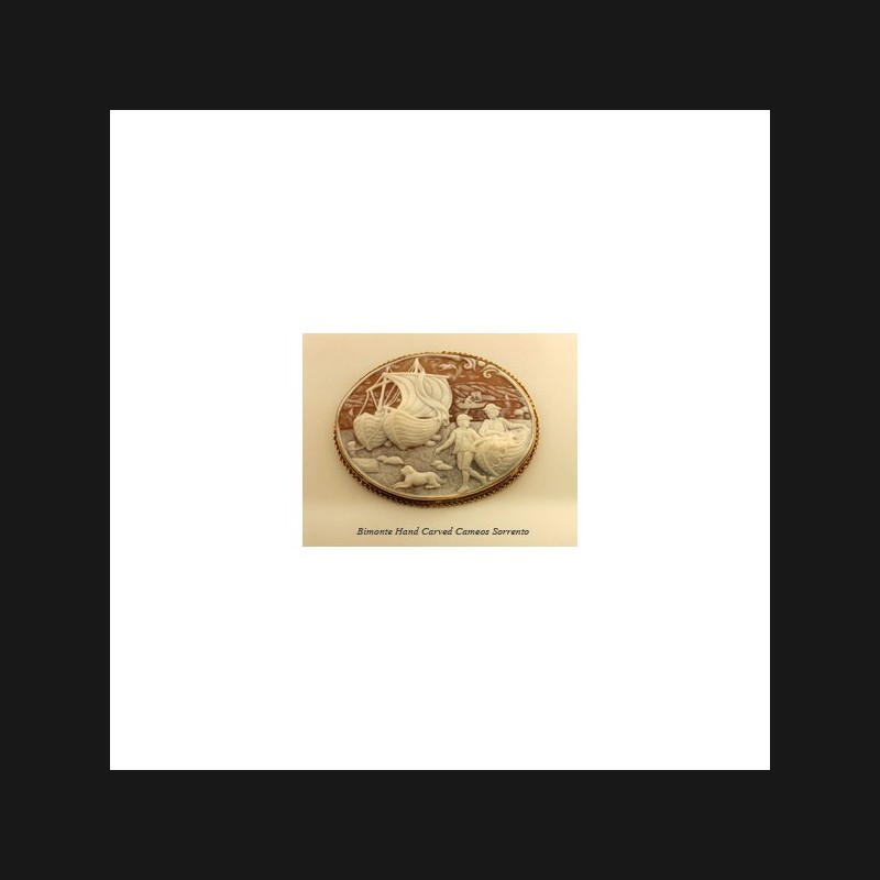 "The Fishing Village" Cameo