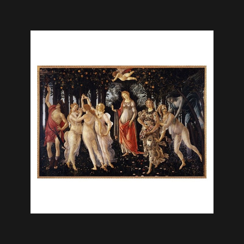 "La Primavera di Botticelli" Cameo