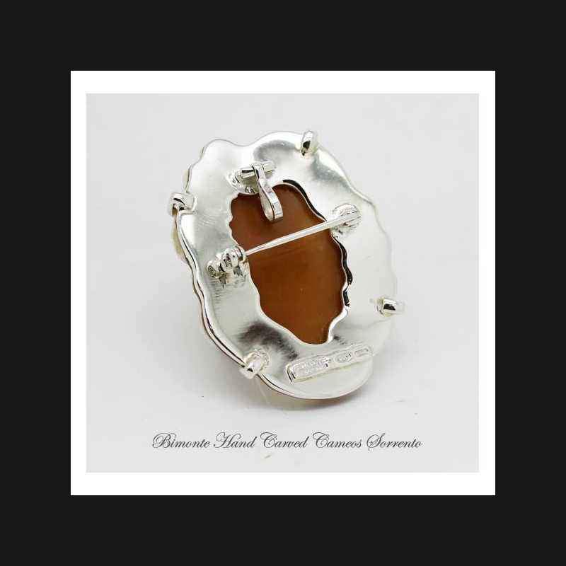 "Marina" Cameo Brooch and Pendant