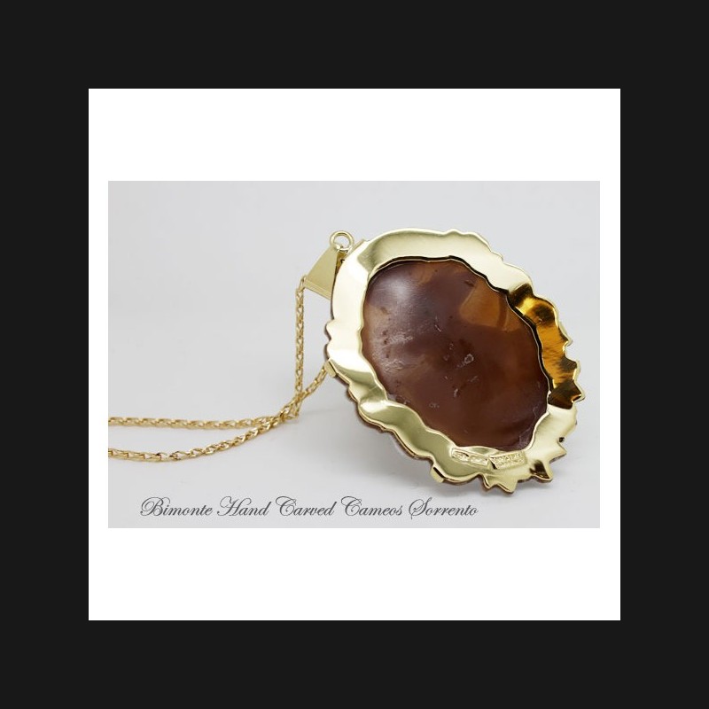 "Mucha" Cameo Necklace