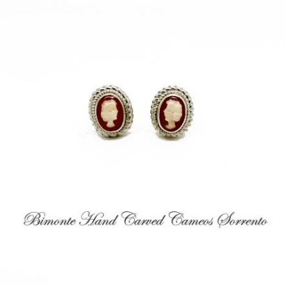 "Tiny" Cameo Earrings