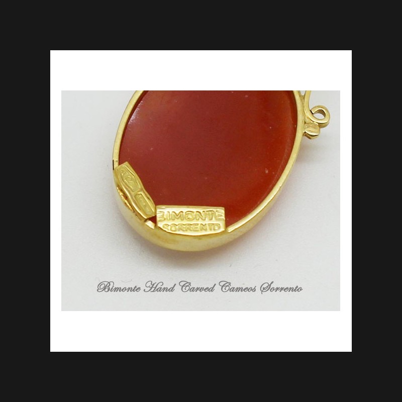 "Filigrana" Flora Cameo Necklace