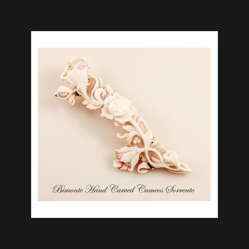 "The Sign of Flora" Cameo Brooch
