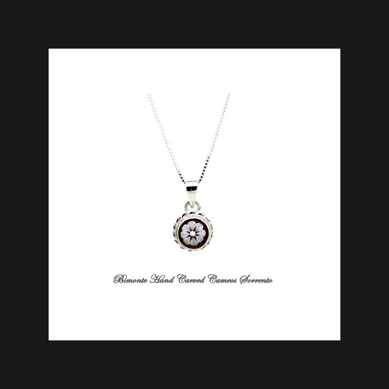 "The Flower of Joy" Cameo Necklace