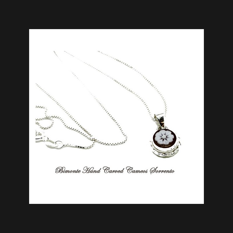 "The Flower of Joy" Cameo Necklace