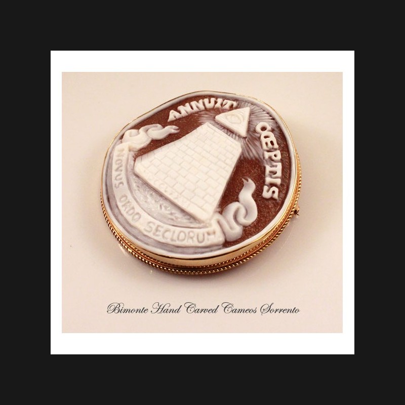 "Novus Ordo Seclorum" Cameo