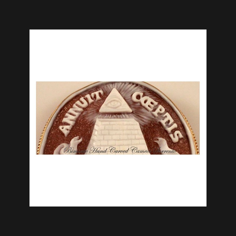 "Novus Ordo Seclorum" Cameo