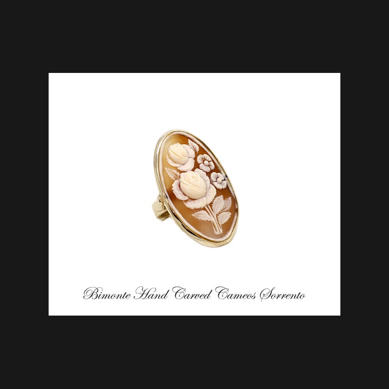 ''Natura'' Cameo Ring