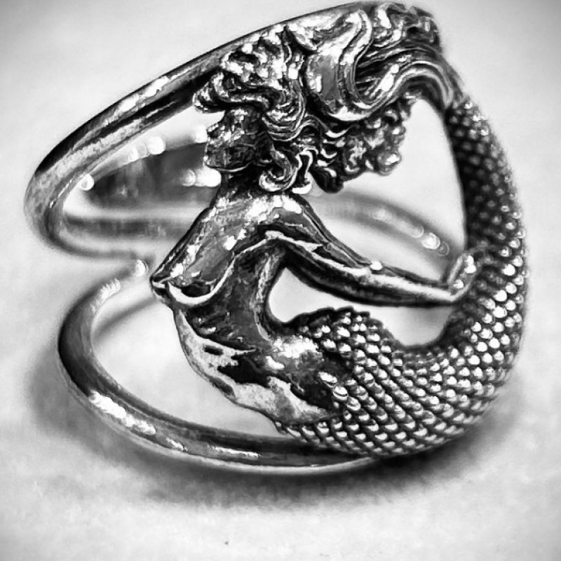 "La Sirena di Sorrento" Silver Ring