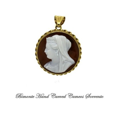 "Queen Victoria" Cameo Pendant