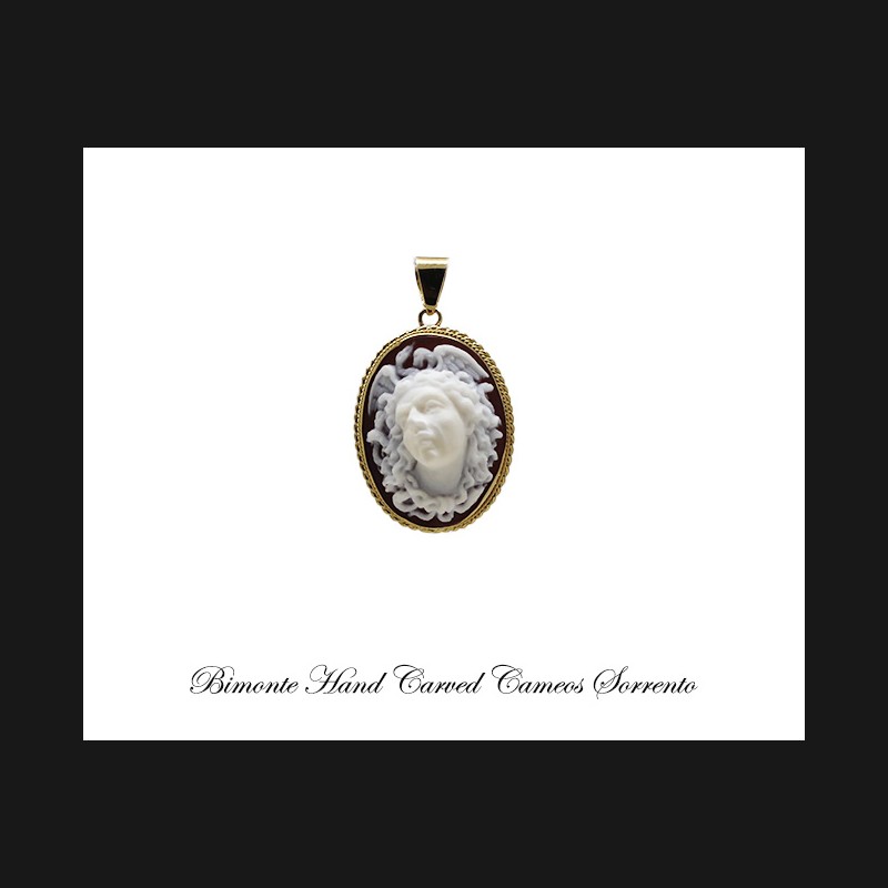 ''Medusa'' Cameo Pendant