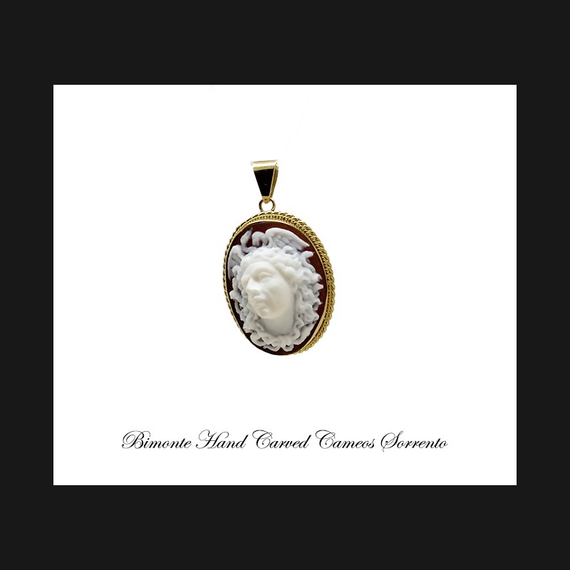 ''Medusa'' Cameo Pendant