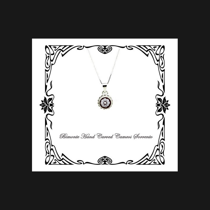 "The Flower of Joy" Cameo Necklace