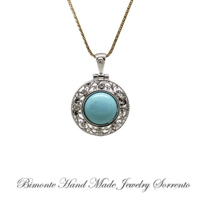 ''Cassandra'' Turquoise Necklace