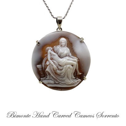 ''La Pietà'' Cameo Necklace