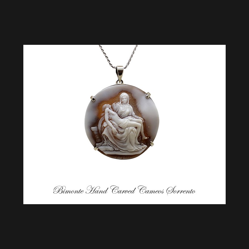 ''La Pietà'' Cameo Necklace