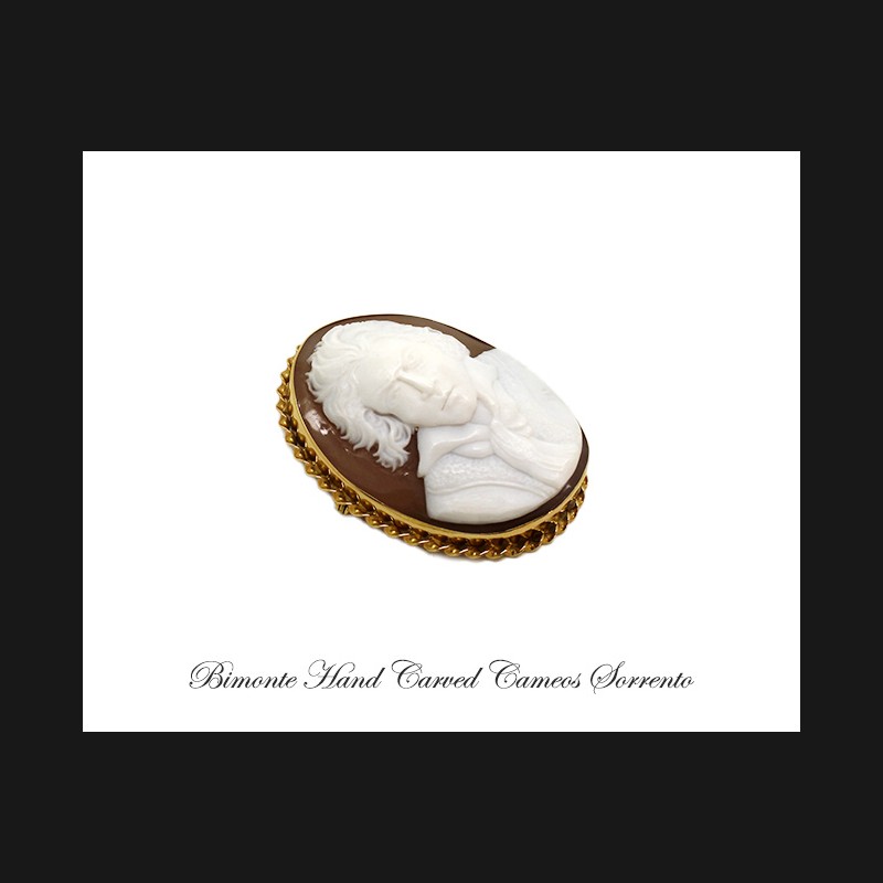 ''Beethoven'' Cameo Brooch and Pendant