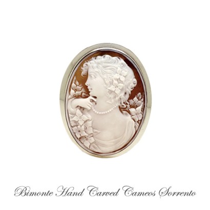 ''Bella'' Cameo Brooch and Pendant