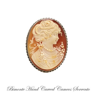 ''Bella'' Cameo Brooch and Pendant