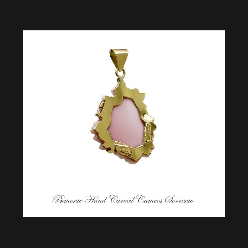 ''Bei Fiori'' Cameo Pendant