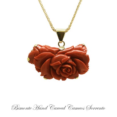 ''Rosa'' Cameo Necklace