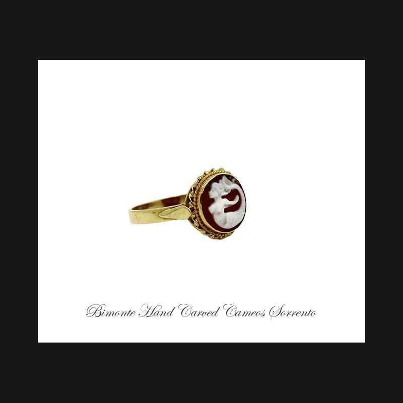 ''Siren Of Sorrento'' Cameo Ring